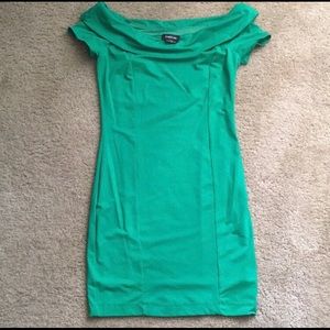 Green Bebe dress